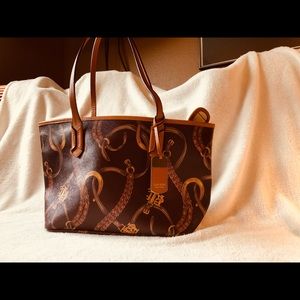 Ralph Lauren equestrian tote